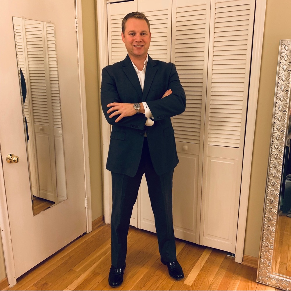 Calvin Klein Grey Full Suit